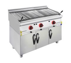CSA İNOX - IZGARA EDGE LAVATAS BALIK SIRTI DOLAPLI GAZLI - LPG 1200*900*850 22,772 kW 30 mbar