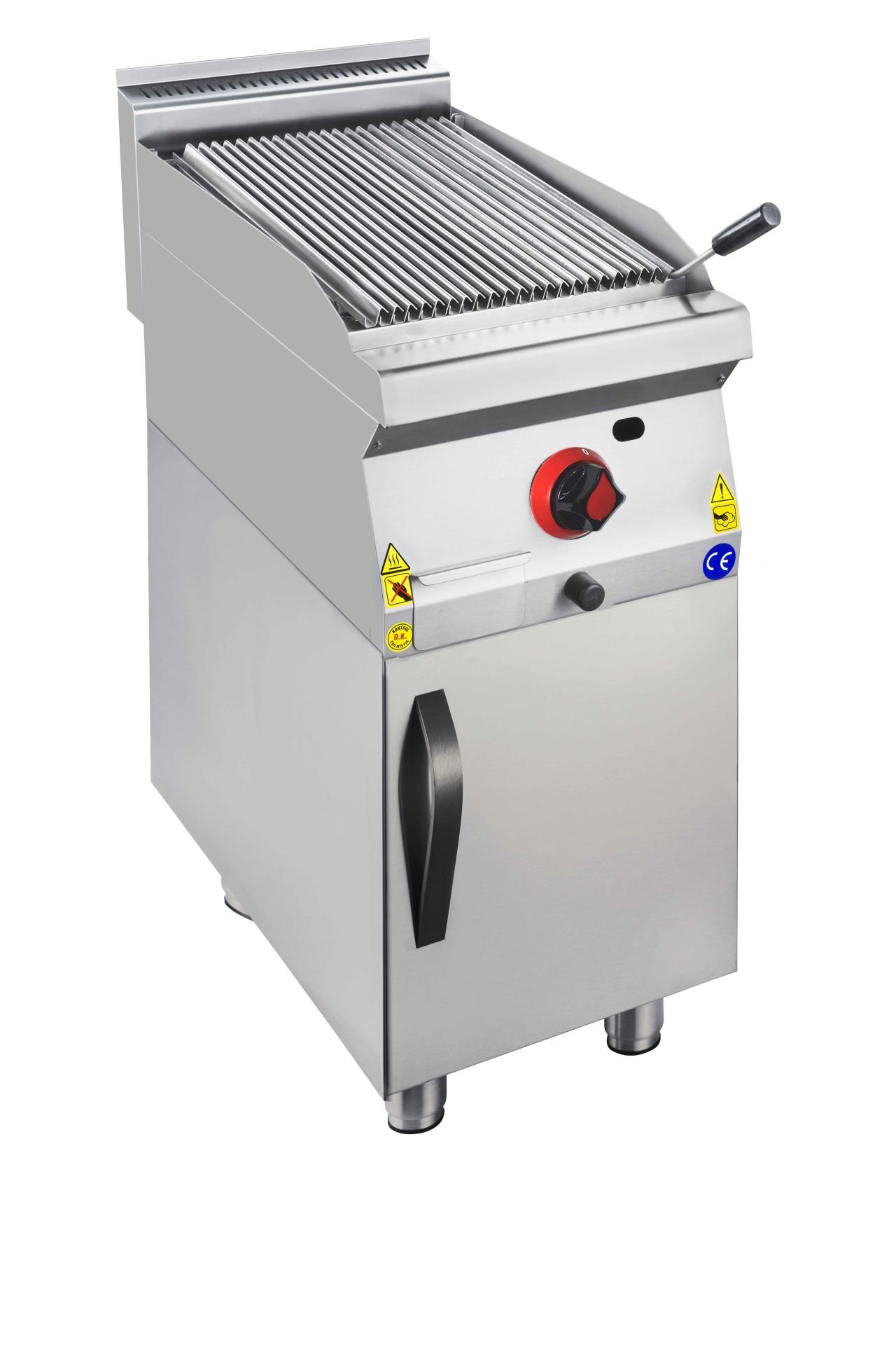 CSA İNOX - IZGARA EDGE SULU BALIK SIRTI DOLAPLI GAZLI 400*900*850 8,670 kW 20 mbar