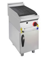 CSA İNOX - IZGARA EDGE SULU DOKUM DOLAPLI GAZLI - LPG 400*900*850 7,591 kW 30 mbar