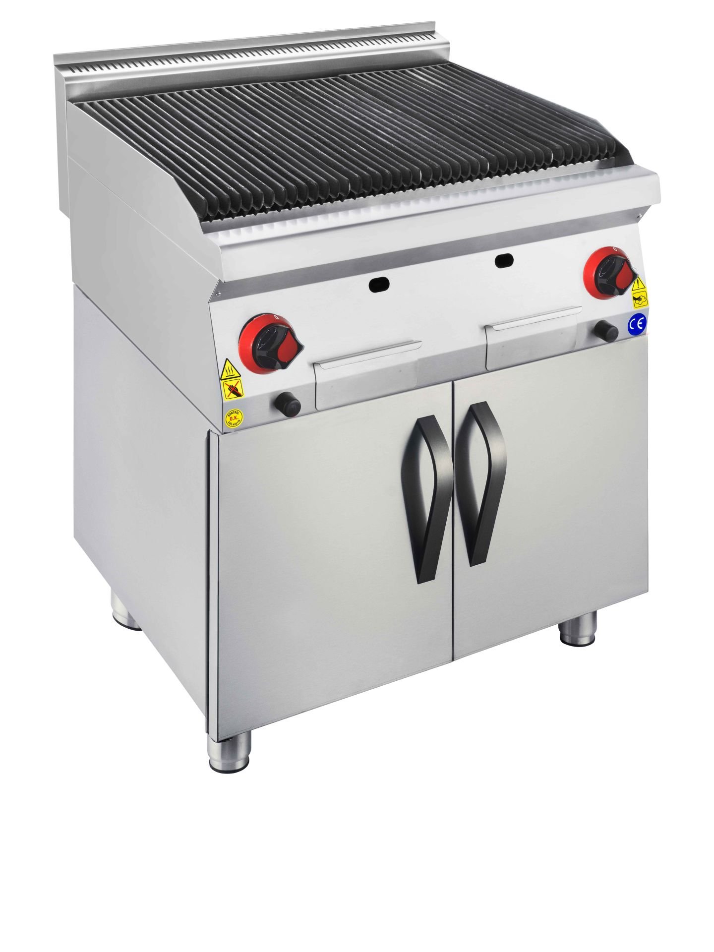 CSA İNOX - IZGARA EDGE SULU DOKUM DOLAPLI GAZLI - LPG 800*900*850 15,181 kW 30 mbar