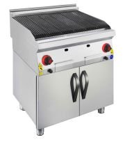 CSA İNOX - IZGARA EDGE SULU DOKUM DOLAPLI GAZLI - LPG 800*900*850 15,181 kW 30 mbar