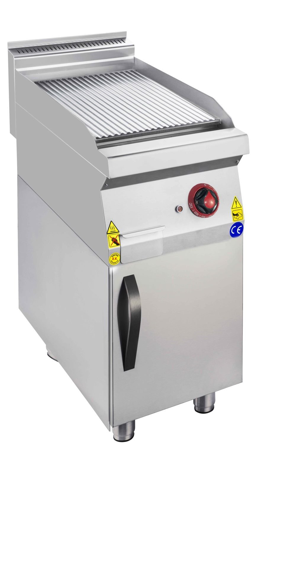 CSA İNOX - IZGARA EDGE TAM KANALLI DOLAPLI ELEKTRIKLI 400*900*850 380V-3-50Hz / 6 KW
