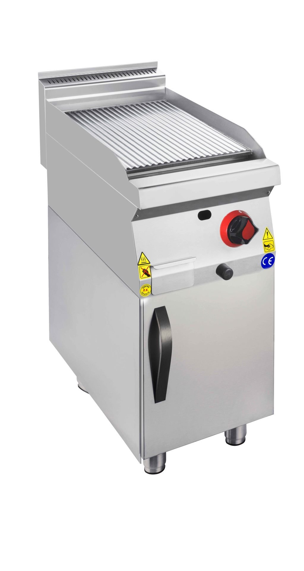 CSA İNOX - IZGARA EDGE TAM KANALLI DOLAPLI GAZLI 400*900*850 8,670 kW 20 mbar