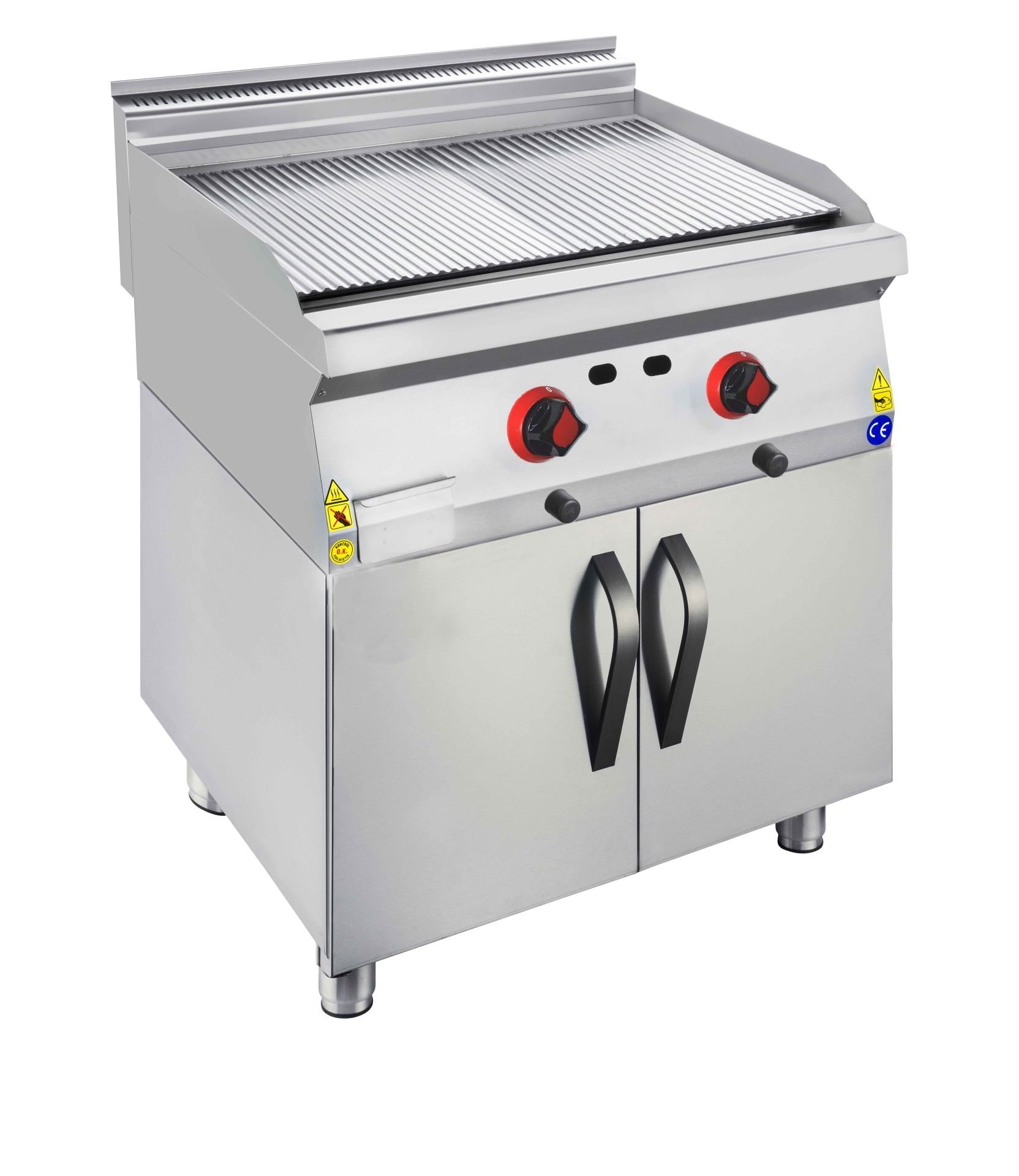 CSA İNOX - IZGARA EDGE TAM KANALLI DOLAPLI GAZLI 800*900*850 17,339 kW 20 mbar