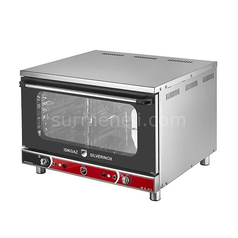 Silverinox 40×60 – 4 Tepsili Konveksiyonlu Patisserie Fırını 220V/380V (PT-4B)