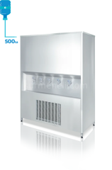 EM 500 lt. Paslanmaz Çelik Endüstriyel Su Sebili 5 Musluklu