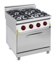 CSA İNOX - OCAK EDGE FIRINLI GAZLI 800*900*850 80,607 kW 20 mbar