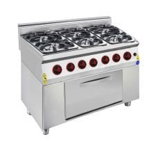 CSA İNOX - OCAK EDGE FIRINLI GAZLI - LPG 1200*900*850 108,437 kW 30 mbar