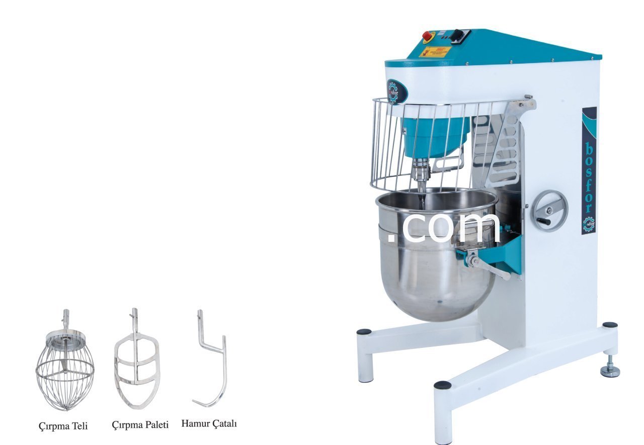 BOSFOR Planet Mikser 60 lt. 3 Devirli Monofaze Hız Kontrollü