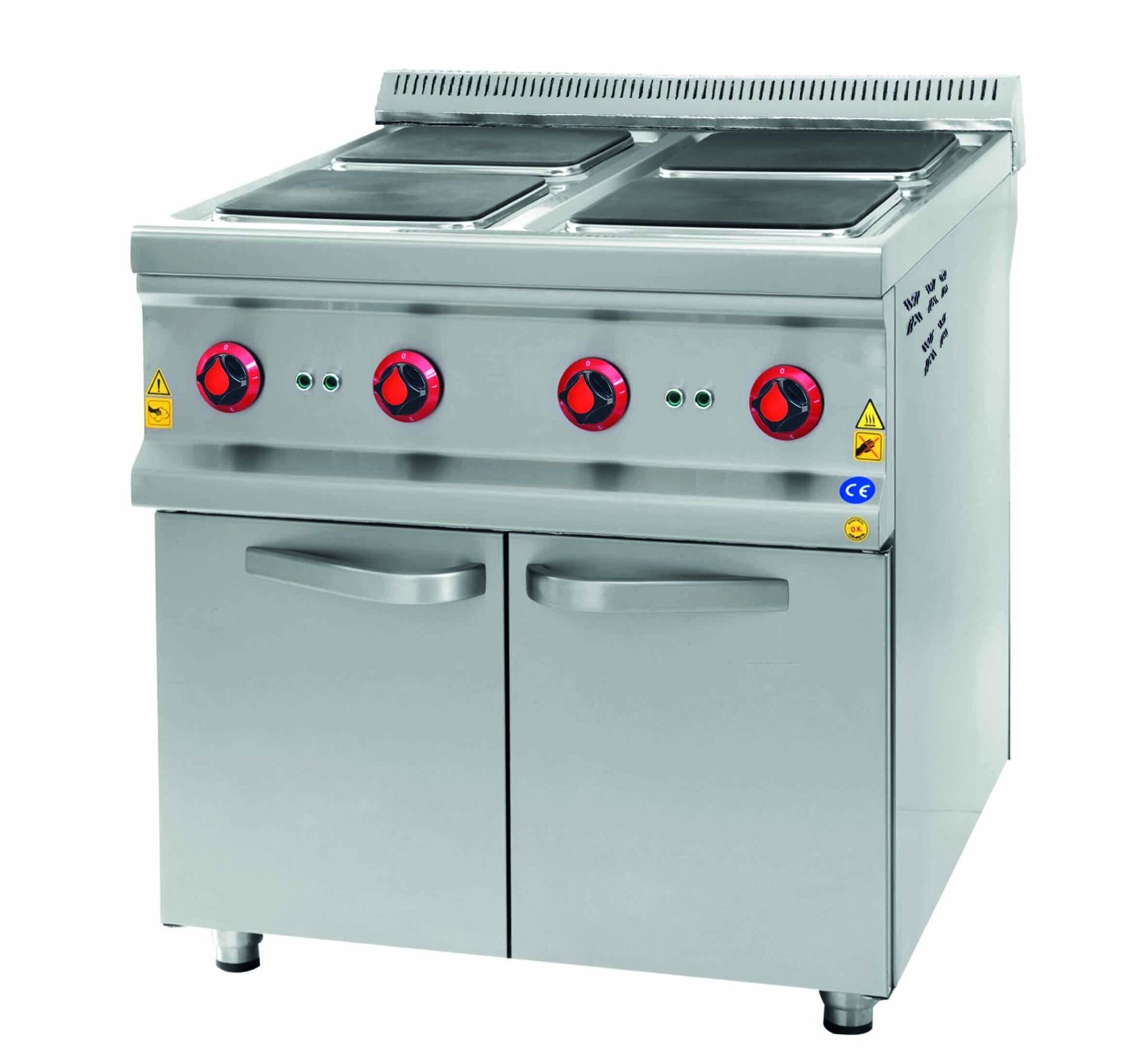 CSA İNOX - KUZINE DOLAPLI ELEKTRIKLI 1000*1000*850 380V 50Hz / 16 kW