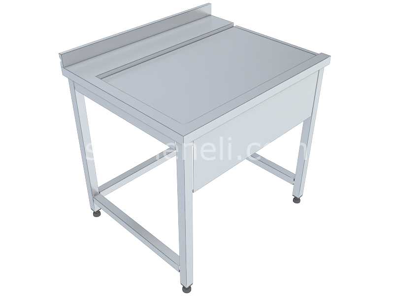 Bulaşık Makinesi Çıkış Tezgahı 304 KALİTE PASLANMAZ