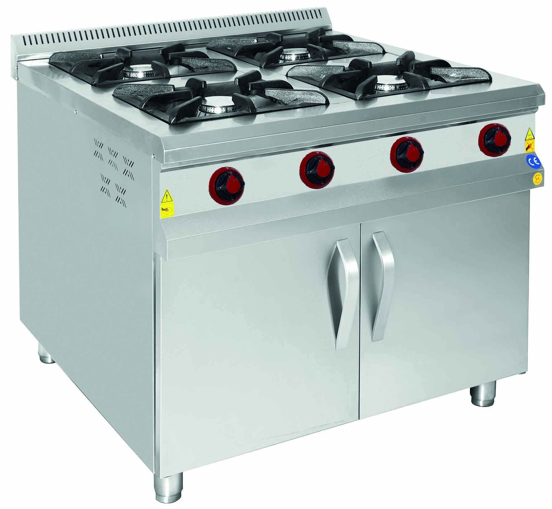 CSA İNOX - KUZINE DOLAPLI GAZLI - LPG 800*800*850 24,205 kW 30 mbar