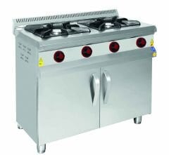 CSA İNOX - KUZINE DOLAPLI GAZLI 1000*600*850 14,330 kW 20 mbar