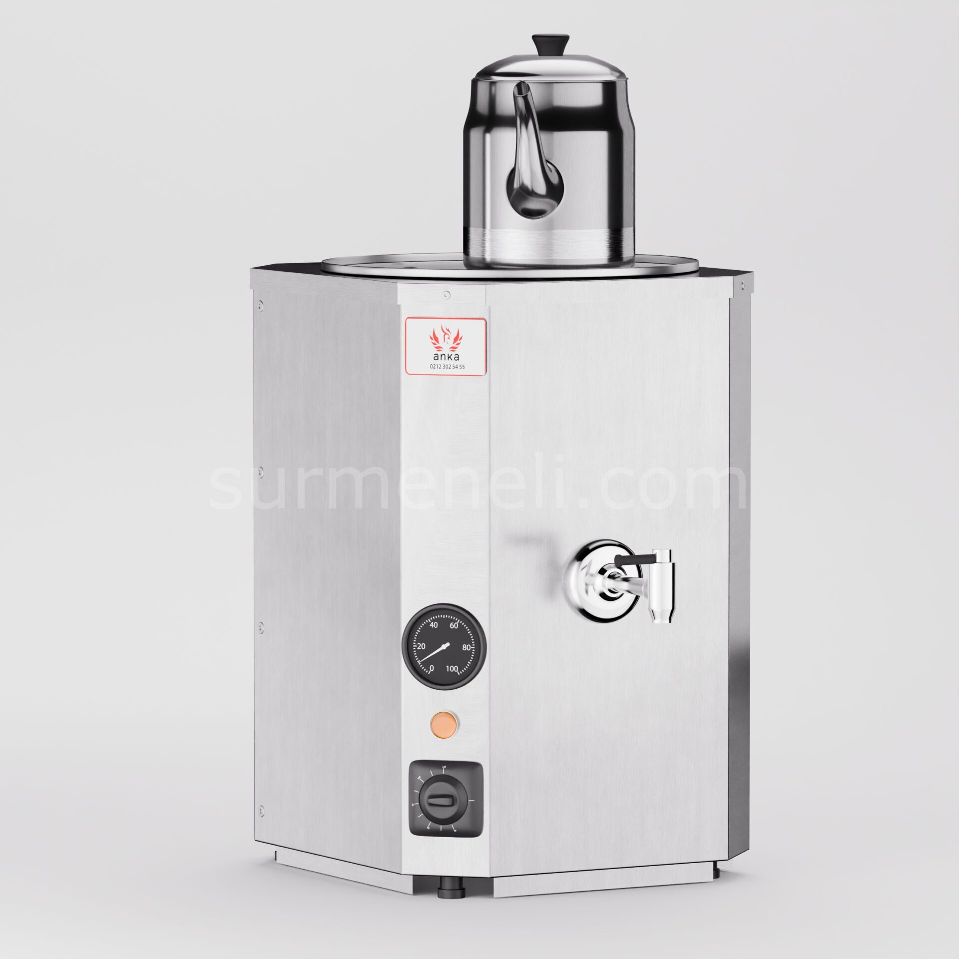 Anka İnoks Yeni Nesil Jumbo Çay Makinesi / Kompakt Tasarım, İhtiyaca Odaklı Yapı (İYNC1)