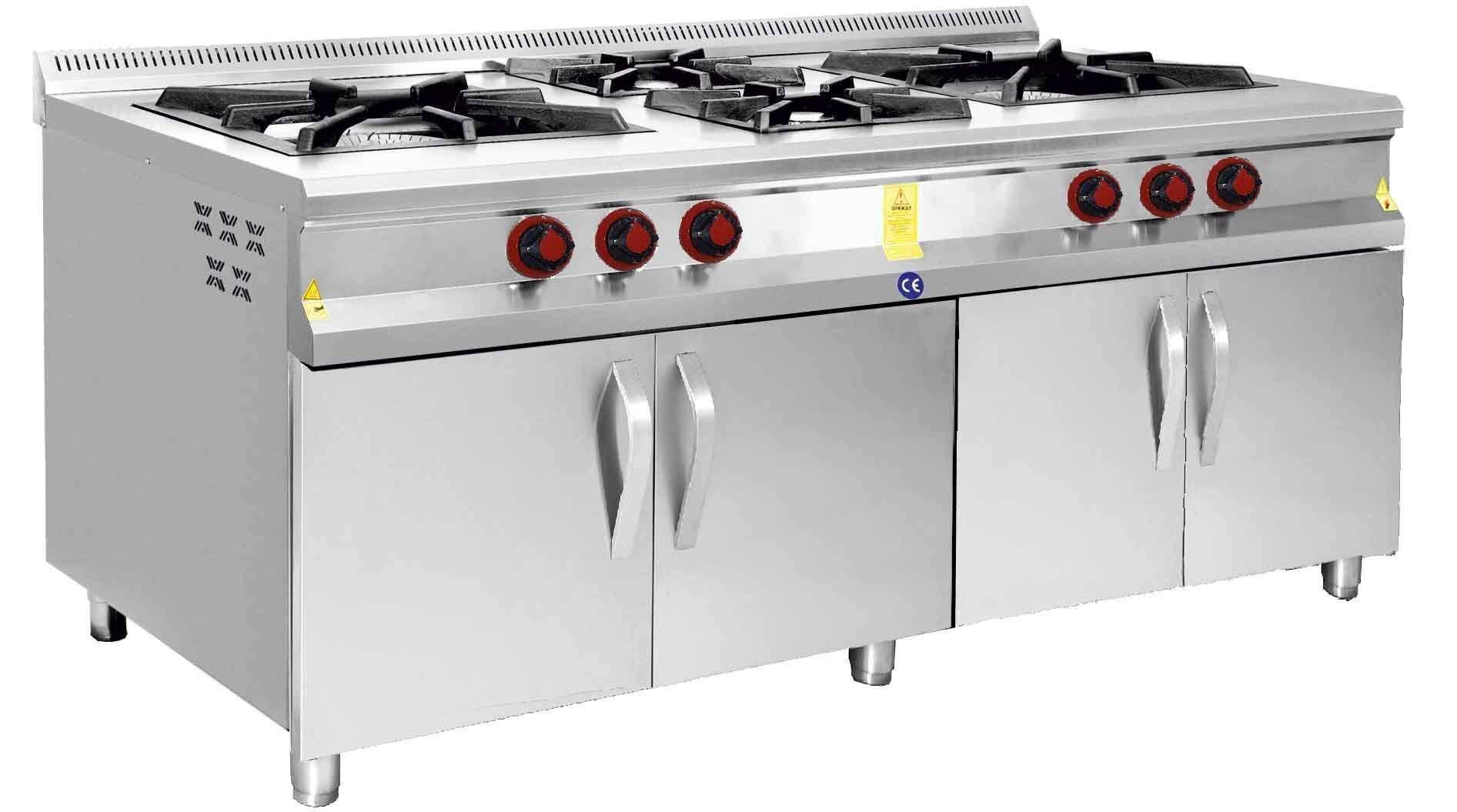 CSA İNOX - KUZINE DOLAPLI GAZLI - LPG 2000*1000*850 42,349 kW 20 mbar