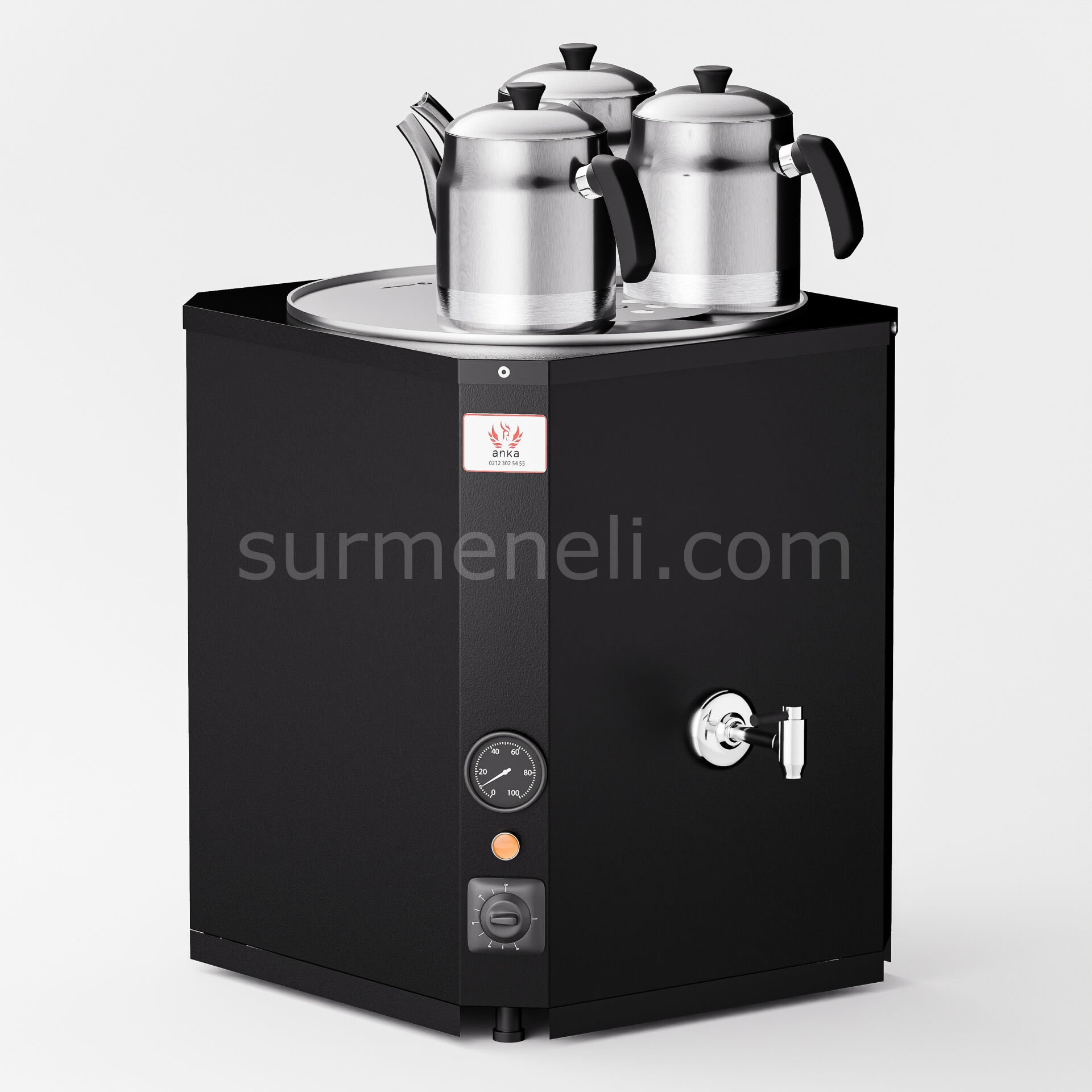 Anka Black Yeni Nesil Jumbo Çay Makinesi / Kompakt Tasarım, İhtiyaca Odaklı Yapı (YNC3)