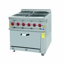CSA İNOX - KUZINE FIRINLI ELEKTRIKLI 800*800*850 380V 50Hz / 15 KW