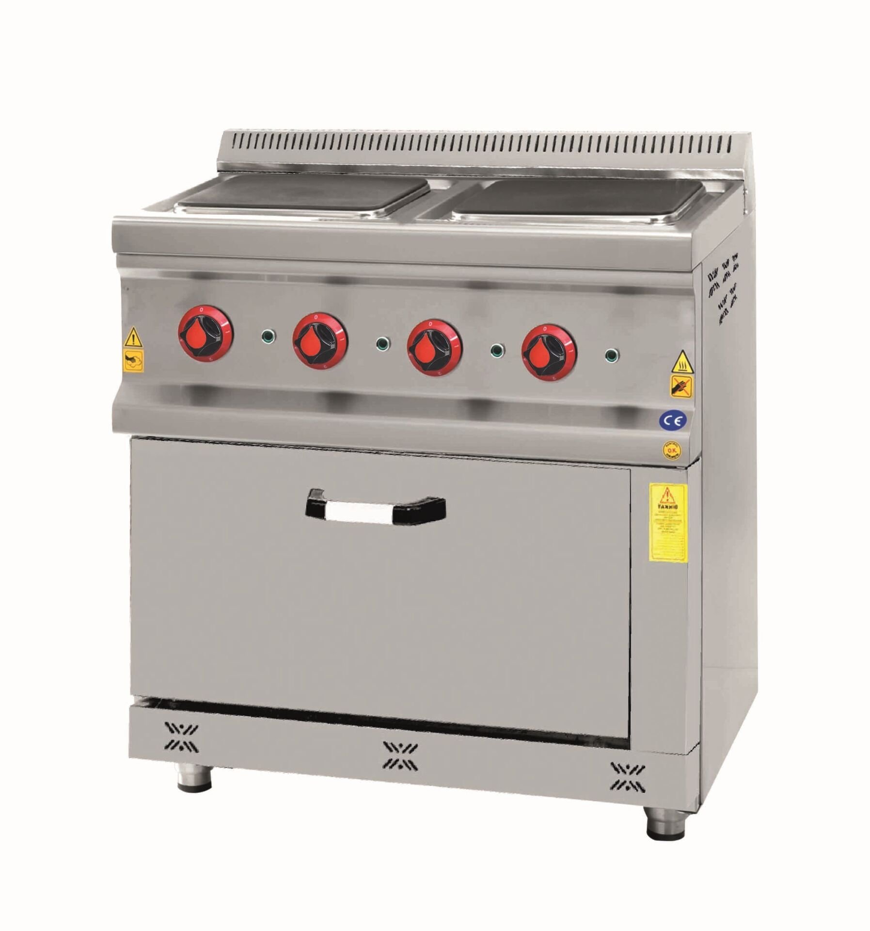 CSA İNOX - KUZINE FIRINLI ELEKTRIKLI 1000*600*850 380V 50Hz / 13 KW