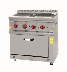 CSA İNOX - KUZINE FIRINLI ELEKTRIKLI 1000*600*850 380V 50Hz / 13 KW