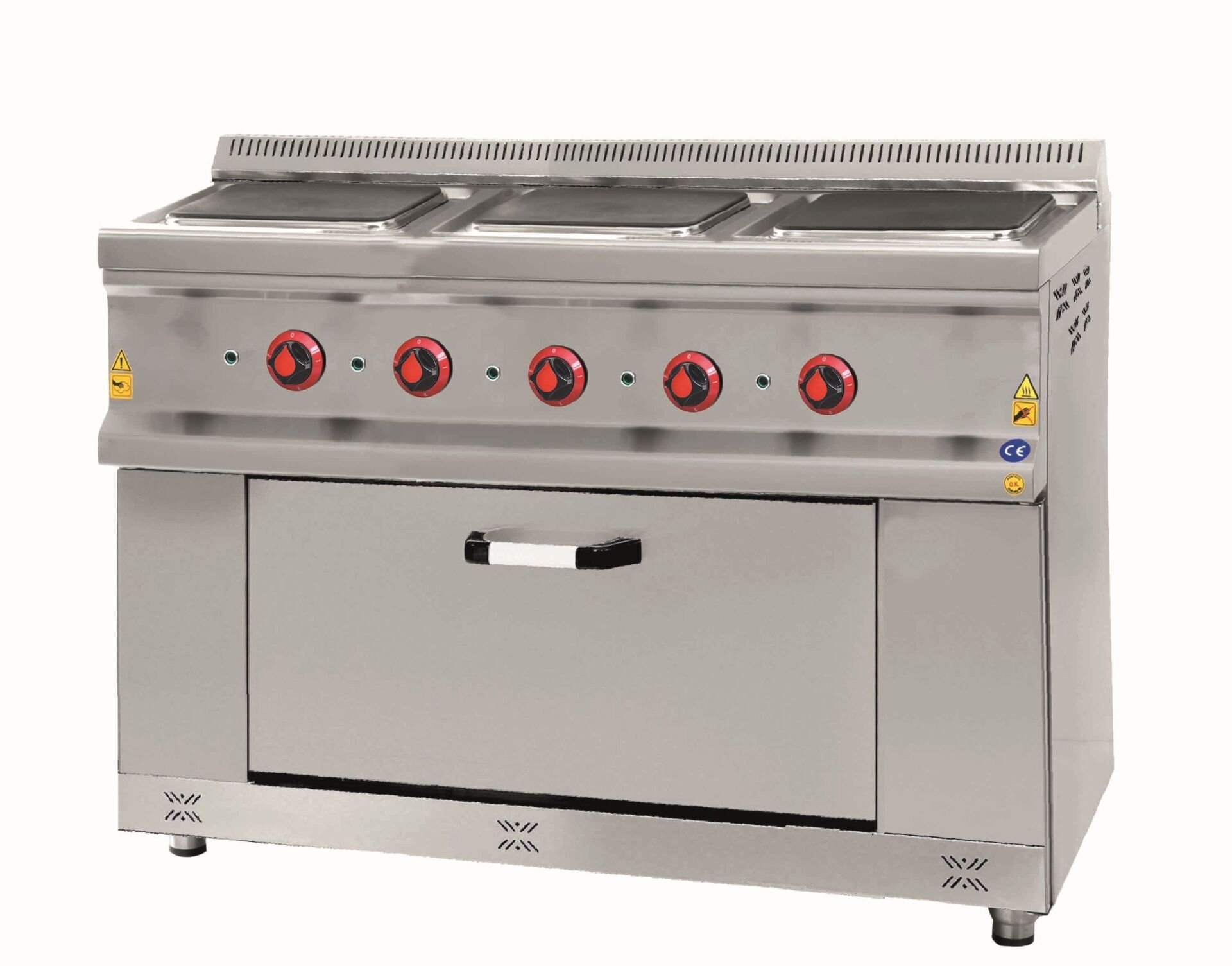 CSA İNOX - KUZINE FIRINLI ELEKTRIKLI 1400*600*850 380V 50Hz / 17 KW