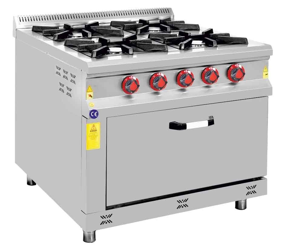 CSA İNOX - KUZINE FIRINLI GAZLI 800*800*850 29,018 kW 20 mbar