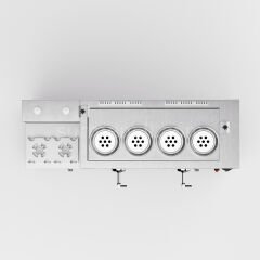 Anka İnoks Turbo Hibrit Çay Makinesi / Profesyonel Kullanım, Çift Enerji Esnekliği (İTFO4)