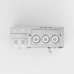 Anka İnoks Turbo Hibrit Çay Makinesi / Profesyonel Kullanım, Çift Enerji Esnekliği (İTFO3)