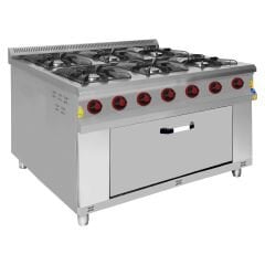 CSA İNOX - KUZINE FIRINLI GAZLI - LPG 1500*1000*850 49,407 kW 30 mbar