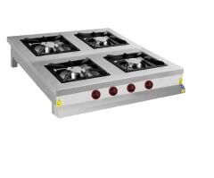 KRCS.SOG.990.CE CSA İNOX - OCAK SET USTU GAZLI 900*900*250 28,660 kW 20 mbar