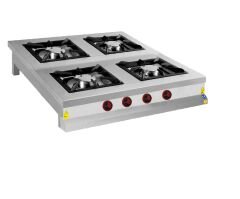 KRCS.SOG.1010.CE CSA İNOX - OCAK SET USTU GAZLI 1000*1000*250