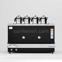 Anka Black Pro Plus Smart S6 Çay Makinesi / Hibrit Enerji, Dijital Zaman Programlı Kontrol (BPPO-S4)