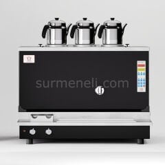 Anka Black Pro Plus Smart S6 Çay Makinesi / Hibrit Enerji, Dijital Zaman Programlı Kontrol (BPPO-S3)