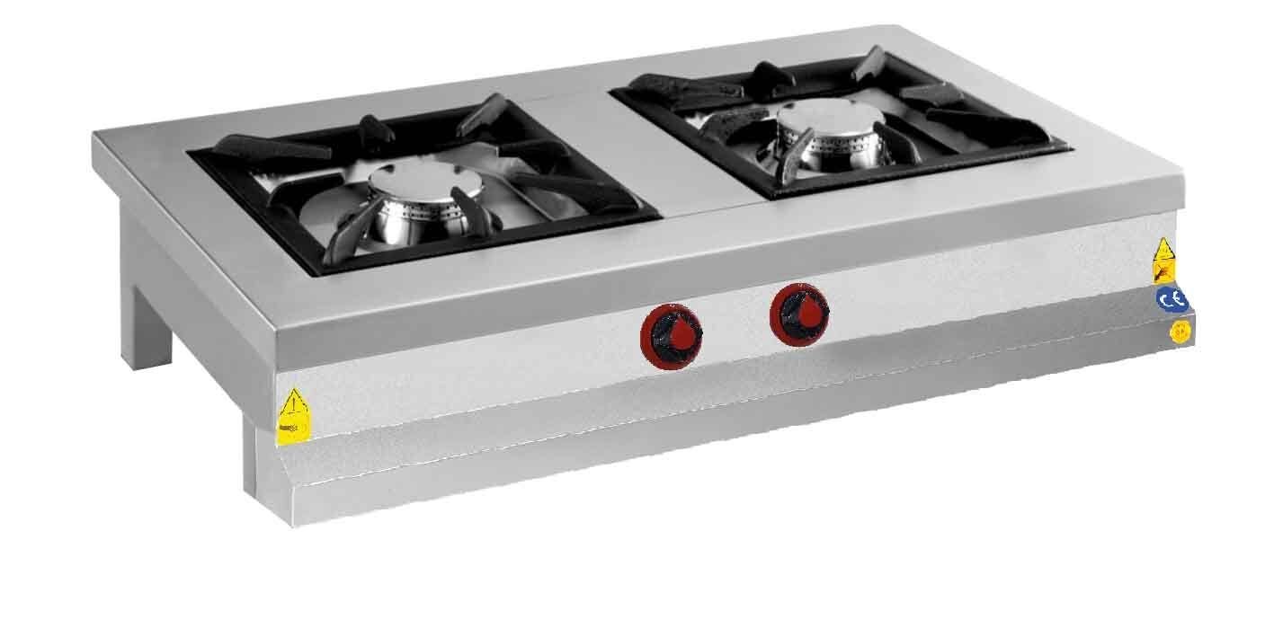 KRCS.SOG.1060.CE CSA İNOX - OCAK SET USTU GAZLI 1000*600*250