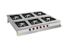 KRCS.SOGL.1510.CE CSA İNOX - OCAK SET USTU GAZLI - LPG 1500*1000*250