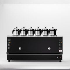 Anka Black Pro Compact Hibrit Çay Makinesi / Kompakt Tasarım, Profesyonel Kullanım, Çift Enerji Esnekliği (BPKO6)