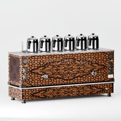 Anka Bakır Pro Compact Hibrit Çay Makinesi / Kompakt Tasarım, Profesyonel Kullanım, Çift Enerji Esnekliği (APKO6)