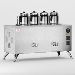 Anka İnoks Pro Compact Elektrikli Çay Makinesi / Kompakt Tasarım, Profesyonel Kullanım,(İPE4)