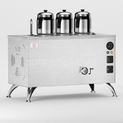 Anka İnoks Pro Compact Elektrikli Çay Makinesi / Kompakt Tasarım, Profesyonel Kullanım,(İPE3)