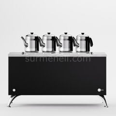 Anka Black Pro Compact Elektrikli Çay Makinesi / Kompakt Tasarım, Profesyonel Kullanım,(BPE4)