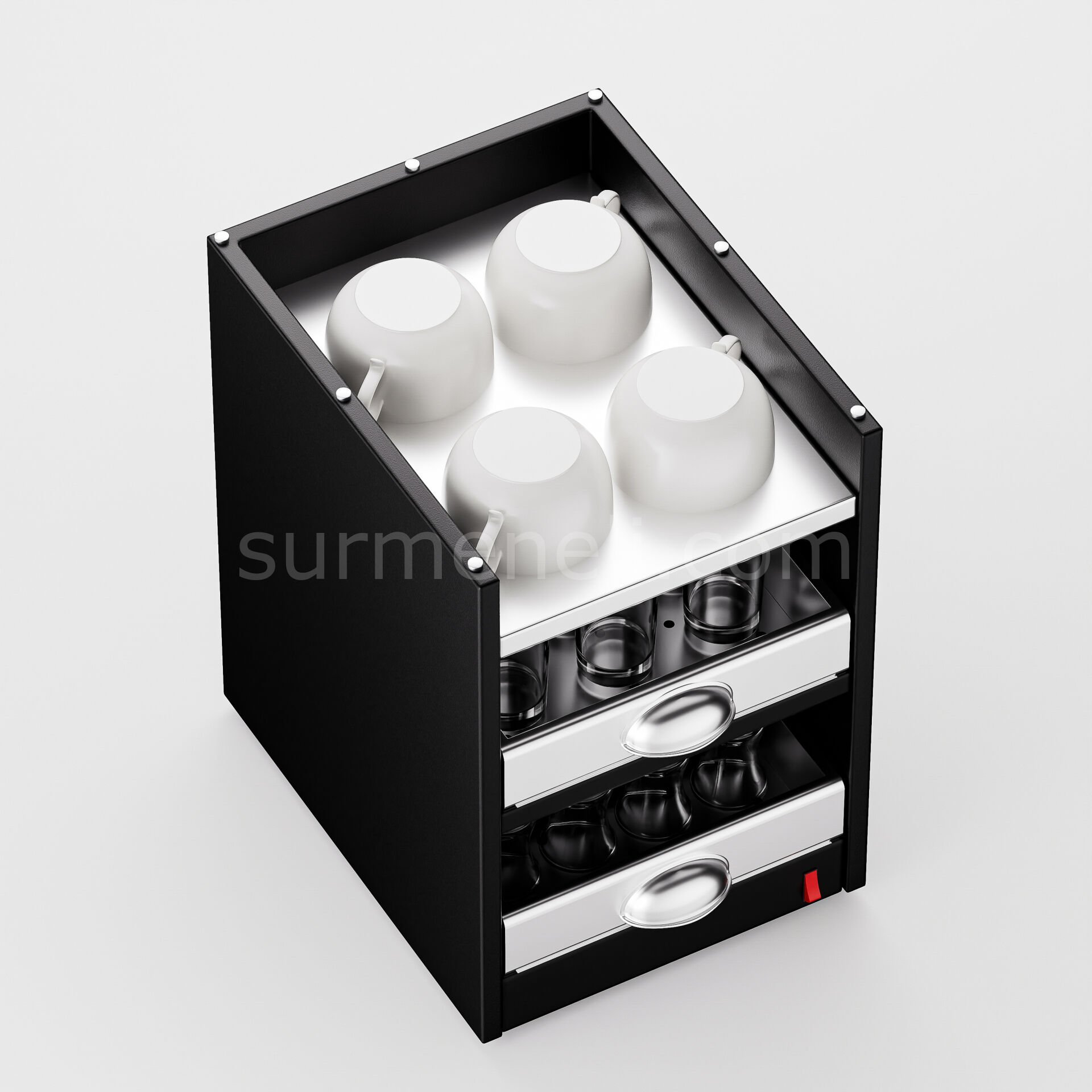 Anka Pro Bardak Isıtıcı / Çay ve Kahve Servisi İçin İdeal Çözüm(BFI60)