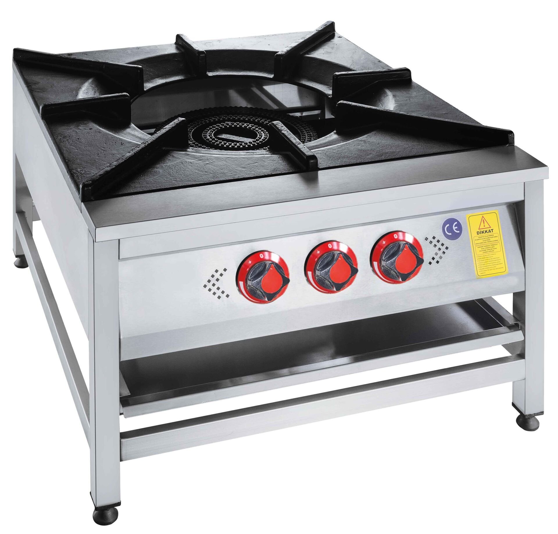 KRCS.YOGL.990 CSA İNOX - OCAK YER GAZLI - LPG 900*900*500