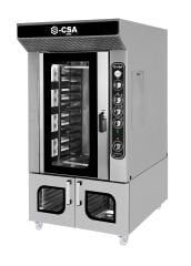 KRCS.MKDFE.10M CSA İNOX - MAYALANDIRMA FIRINLI KONVEKSIYONEL DONERLI FIRIN 10 TEPSILI_MANUEL PANO GN 40*60 10/7 1000*1387*1967