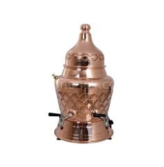 Bakır Salep Makinesi Karıştırıcılı 15 Lt.