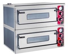 KRCS.PFE.8 CSA İNOX - FIRIN PIZZA ELEKTRIKLI 900*750*900