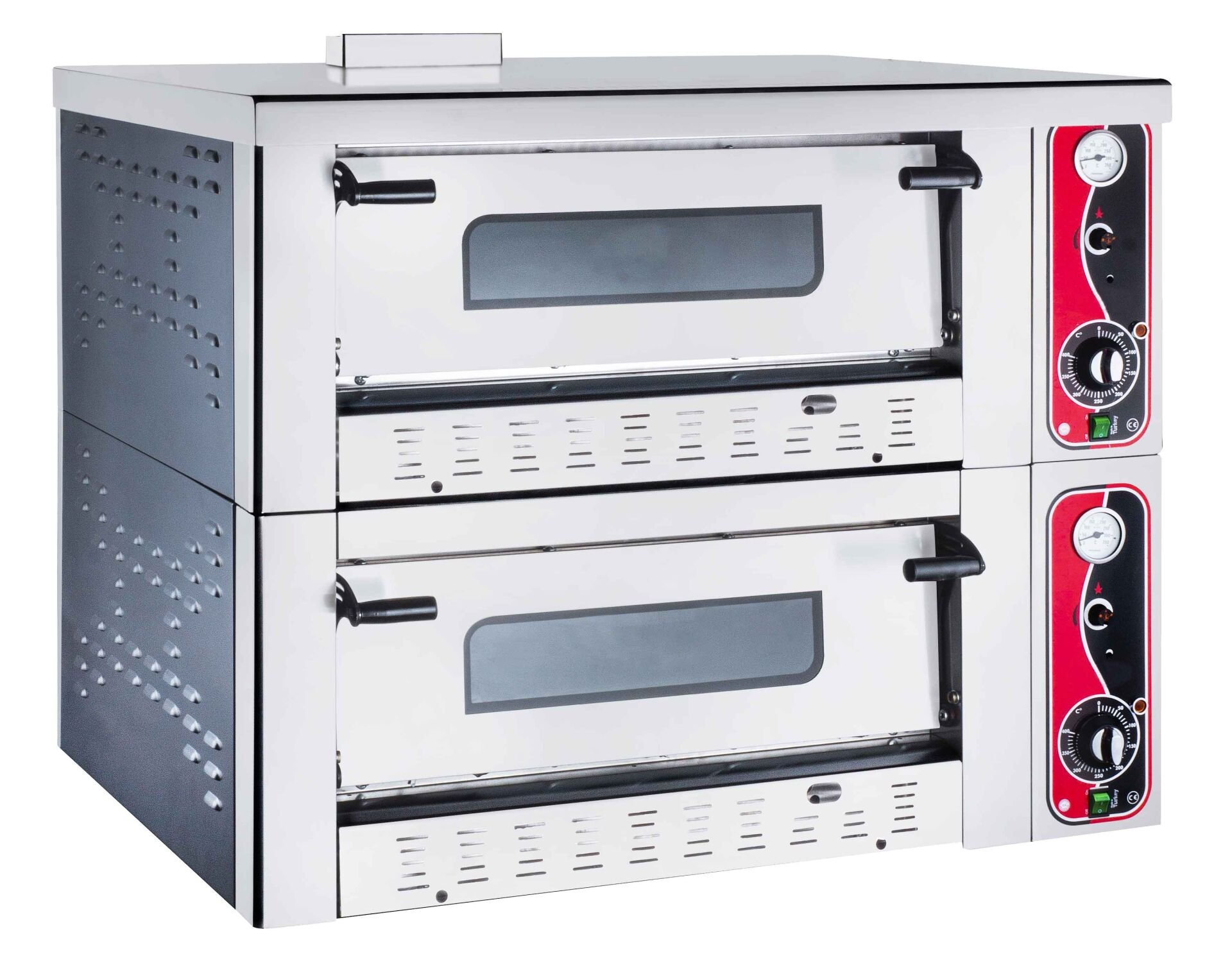 KRCS.PFG.12 CSA İNOX - FIRIN PIZZA GAZLI 1320*820*860