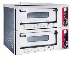 KRCS.PFG.12 CSA İNOX - FIRIN PIZZA GAZLI 1320*820*860