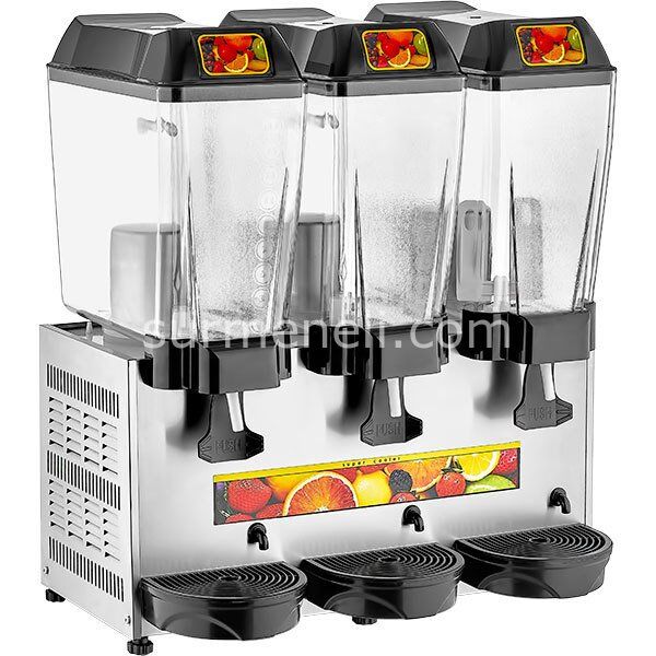 Remta - Üçlü Şerbet Limonata Soğutucu 20 + 20 + 20 lt