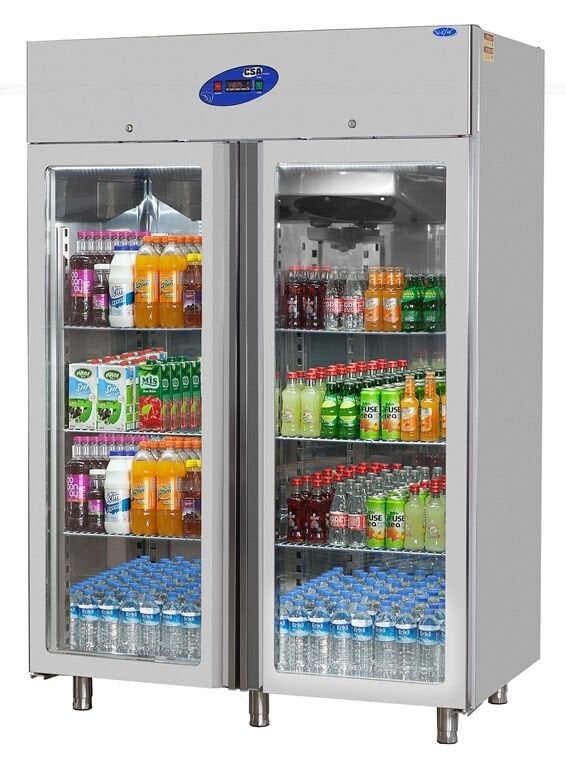 CS.DBN.1200.C CSA İNOX - UPRIGHT REFRIGERATORS / 1200 DIKEY BUZDOLABI 1400*710*2070
