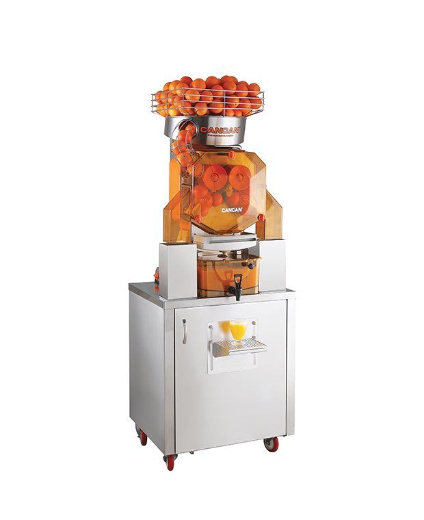 Cancan 38 Depolu Arabalı Otomatik Portakal Sıkma Makinesi - 0204