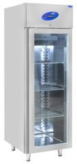 CS.DBN.600.C CSA İNOX - GLASS DOOR UPRIGHT REFRIGERATORS /600 DIKEY BUZDOLABI CAM KAPILI 700*710*2070